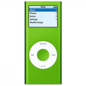 iPod зелененький