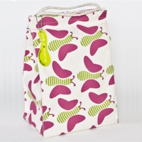 Kids Konserve lunch sack (with napkin & tag) - butterfly