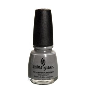 Асфальтово-серый лак для ногтей OPI/china glaze