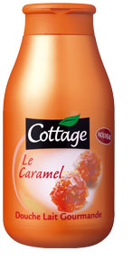 Cottage Gourmet milk shower with Caramel