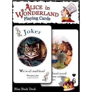 Alice In Wonderland Playing Cards