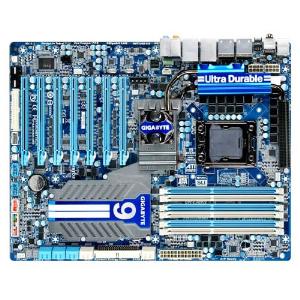 GigaByte GA-X58A-UD9 Socket 1366, iX58, 6*DDR3, 7*PCI-E, ATA, SATA+RAID, 2*SATA 6Gb/s, eSATA, FDD, ALC889 8ch, 2*GLAN, 1394, 2*U