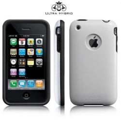 Чехол-накладка на IPhone 3Gs SGP Ultra Hybrid Eclipse White