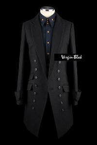 Mens Dandy Long Wool Coat