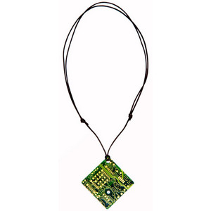 ThinkGeek :: Circuit Board Necklace