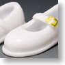 27cm Strap Shoes for Female (White)