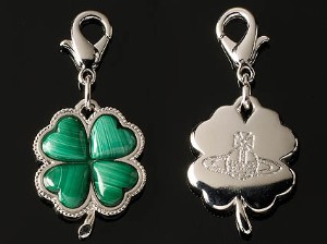 Vivienne Westwood E- commerce Four Leaf Clover Charm