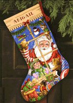Santa s Toys Stocking