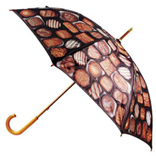 зонт с  ярким, необычным узором