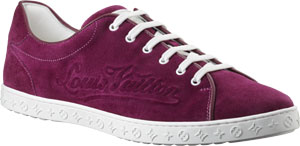 Louis Vuitton Charleston Sneaker in suede calf leather