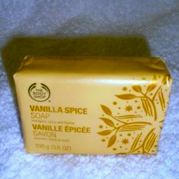 the body shop spiced vanilla soap