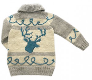 Свитер с оленем