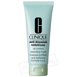 CLINIQUE Очищающая, контролирующая излишки жира маска Anti-Blemish Solutions Oil-Control Cleansing Mask