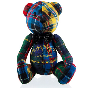 Мишка M.A.C. Cosmetics "Sir Teddy for Kids Helping Kids 2010"