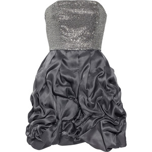 Alice + Olivia Katrina embellished silk-organza dress