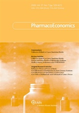 Подписка на журнал Pharmacoeconomics