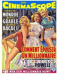 Film "Comment epouser un millionaire" 1953