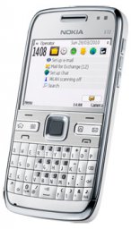 Nokia E72 Navi, Zirсon White