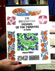 235 Decorative Designs of the Twenties in Color by Henri Gillet