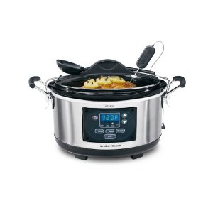 Hamilton Beach 33967 Set 'n Forget 6-Quart Programmable Slow Cooker