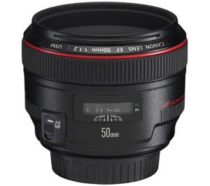 Canon EF 50 mm F/1.2 L USM,