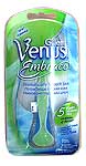 Бритвенный станок Gillette Venus Embrace + 2 кассеты и футляр For Women