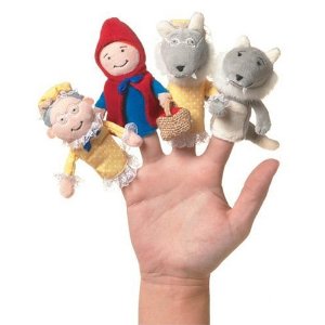 finger puppets (FP) & Hand Puppet (HP) Boxed Set