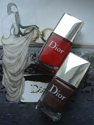 Лак для ногтей "Dior". красный глянцевый №999 Red Royalty