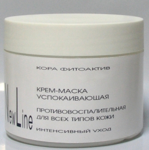 Крем-маска успокаивающая противовоспалительная для всех типов кожи, 300 мл
