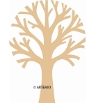 Висічка з фетру - дерево івуар