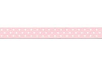 Лента May Arts - Polka Dot Grosgrain Ribbon - Pink, ширина 1,6 см, длина 90см