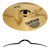 Sabian 18"Crash Ride AA