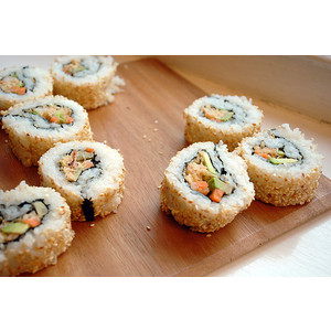 california rolls & tea