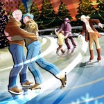 go to the skating rink
