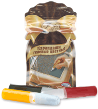 Карандаши пищевые гелевые цветные