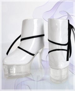 1/3 white fashion shoe