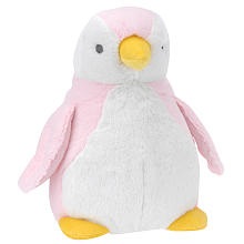 плюшевый розовый пингвин