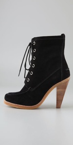 new lace up booties