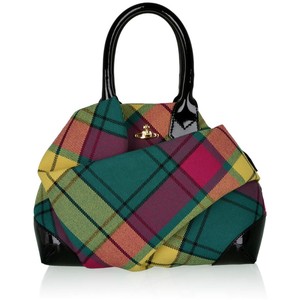 хочу сумку Summer Tartan Bag 4891 Fuchsia