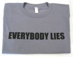 футболка "Everybody lies"