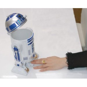 Star Wars R2D2 Figure Desktop Trash Can