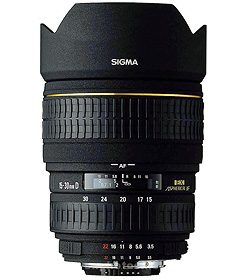 SIGMA AF 15-30 mm f/3.5-4.5 EX Aspherical DG DF