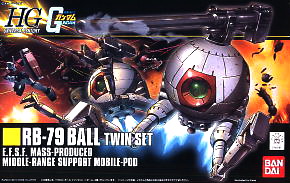 1/144 HGUC RB-79 Ball Twin Set