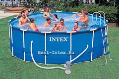 Каркасный бассейн Intex