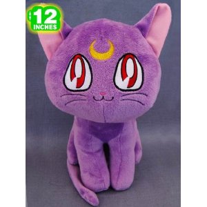 Sailor Moon: Luna Cat 12-inch Plush