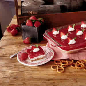 Strawberry Pretzel Dessert