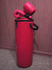 боксерскую грушу (подвесную) с перчатками в комплекте