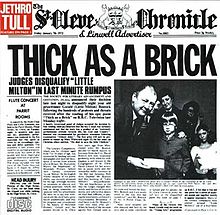 Jethro Tull 'Thick as a Brick' (CD)