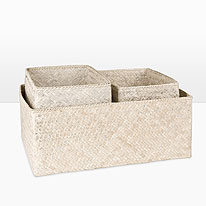 baskets for commode