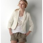 ivory satin shawl collar tux jacket